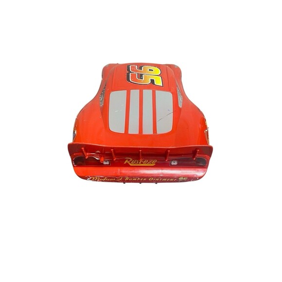 Disney Pixar Cars Lightning McQueen Large 20” Toy Vehicle Mattel - Picture 4 of 4